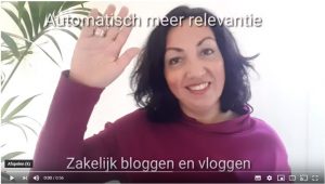 zakelijk vloggen - Marlene Dekkers Marketing Accent