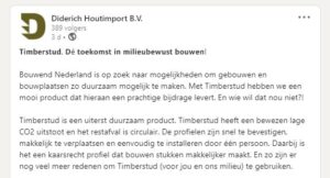 Referentie Timberstud - Marketing Accent